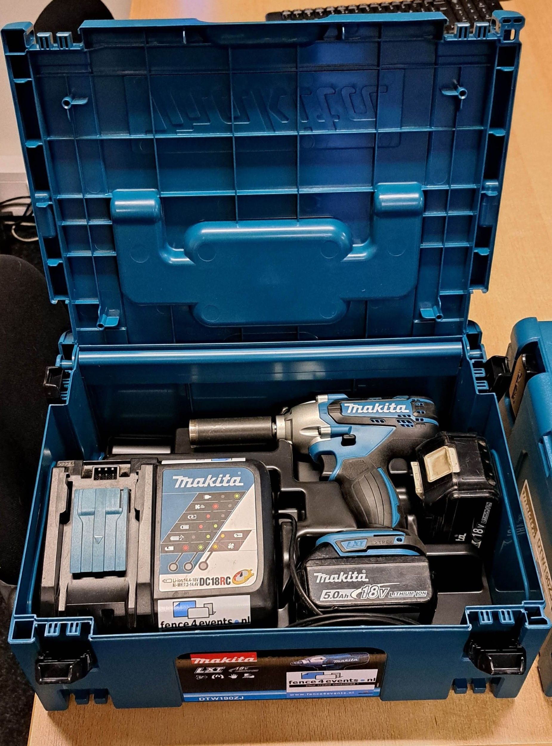 slagmoersleutel gereedschap accu