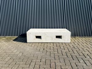 ballastblok, 1100 kg, 160x80x40, glad, lepelgaten