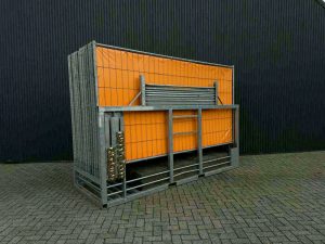 bok oranje gezeilde bouwhekken f4e