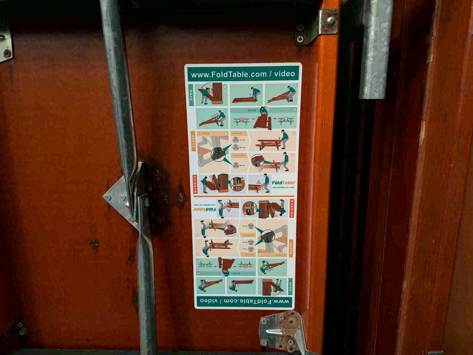 instructie foldtables f4e