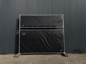 opzethek zwart gezeild