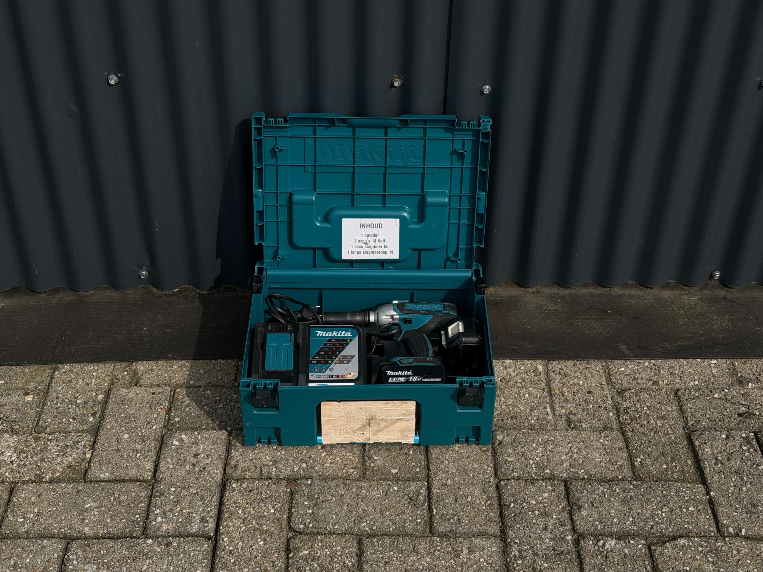 slagmoersleutel met accu f4e